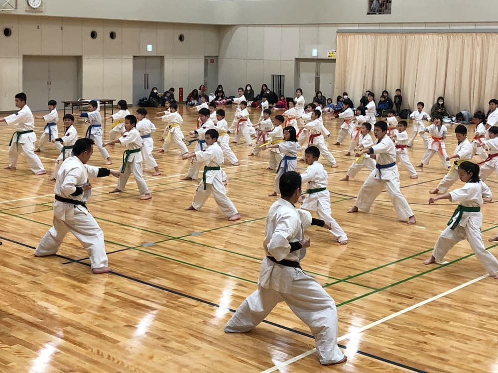 空手の稽古